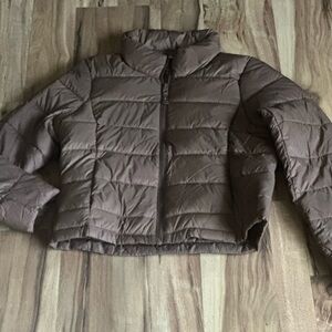 Women's Brown Puffer Jacket